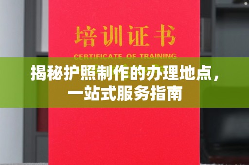 阳明揭秘护照制作的办理地点，一站式服务指南